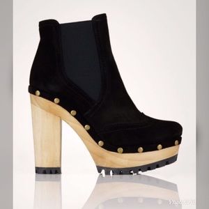 Polo Ralph Lauren Camryn suede bootie. NWOB